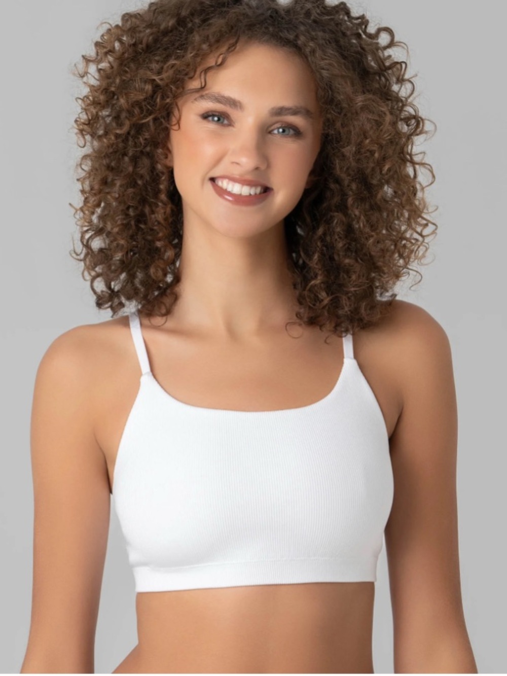 No Boundaries Seamless Ribbed Cami Bralette